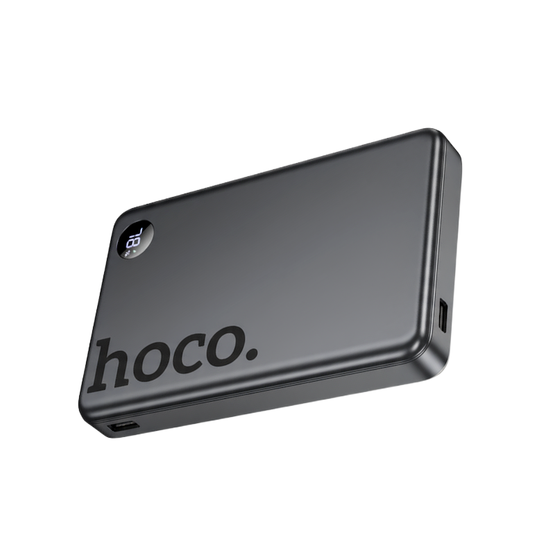 Picture of HOCO | Q34 Clever 10000mAh Magnetic Wireless Power Bank | PD 20W USB-C + 15W/10W/7.5W/5W Wireless | USB-C 18W Input | LED Digital Display | Aluminum Alloy Body | For Android & iPhone