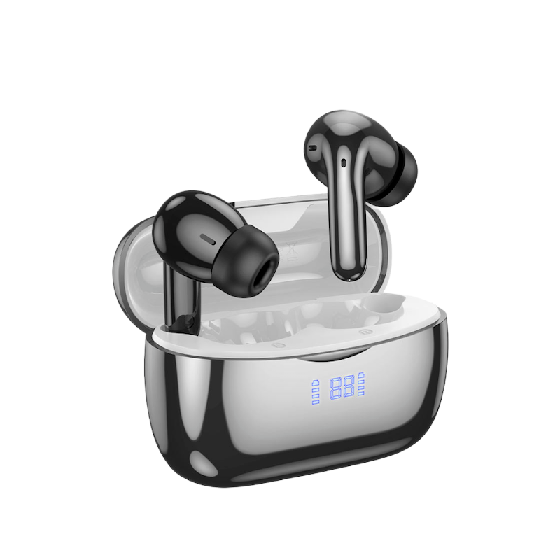 Picture of HOCO | EQ16 “Shine” TWS ANC+ENC Wireless Earbuds | Bluetooth 5.3 (JL AC7003) | 7h Playtime, 320mAh Case | LED Power Display, Connect 2 Phones, Auto Pair, Touch Control | For Android & iPhone