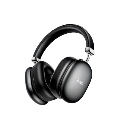 Picture of HOCO | W35 Max ANC Over-Ear Headphones | Bluetooth 5.4 (JL7006F4) | 40mm Drivers, Active Noise Cancelling | 90h Battery (45h ANC On), 800mAh | Type-C Charging, AUX & TF Card | Built-in Mic | For Android, iPhone & PC