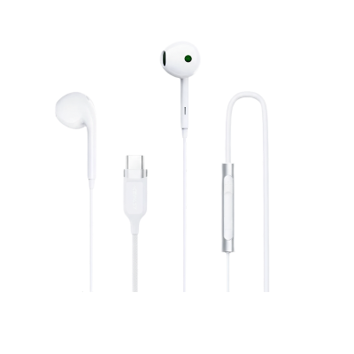 Picture of ACEFAST | L7 Type-C Semi In-Ear Wired Earphones with Mic | USB-C Plug-and-Play | Anti-Spray Noise-Reduction Mic | 1.2m Tangle-Resistant Cable, 16g | TPE+ABS+Aluminum+Nylon | For Android USB-C Phones & Tablets