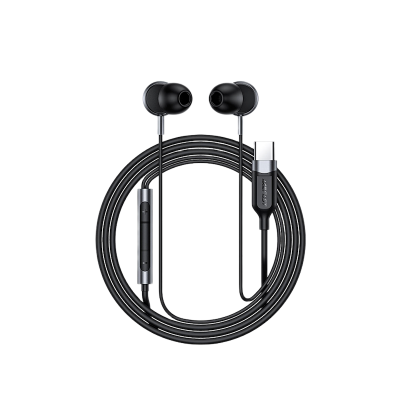 Picture of ACEFAST | L6 Type-C Wired Earphones with Mic | USB-C Digital Audio | 1.2m Cable, 17g | In-line Remote Control, HD Microphone | Ergonomic In-Ear Design | For Android USB-C Phones & Tablets.