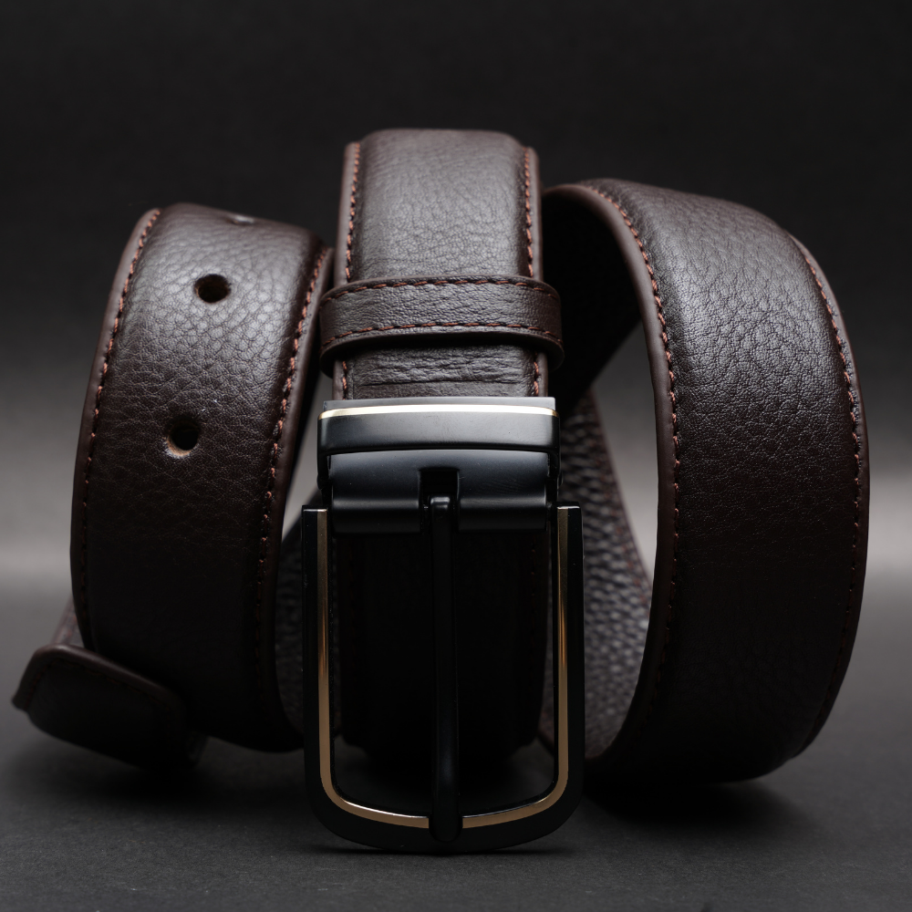 Picture of Zays Handcrafted Leather Belt for Men – Full-Grain Cowhide, Adjustable Fit, Stylish & Long-Lasting, Designed for Office, Traditional & Casual Use, Sweat-Resistant, Anti-Crack Build, Ideal for Daily Wear, Travel, Business & Event Outfits, With Premium Box