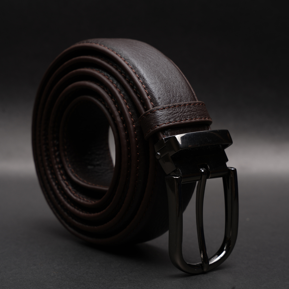 Picture of Zays Handcrafted Leather Belt for Men – Full-Grain Cowhide, Adjustable Fit, Stylish & Long-Lasting, Designed for Office, Traditional & Casual Use, Sweat-Resistant, Anti-Crack Build, Ideal for Daily Wear, Travel, Business & Event Outfits, With Premium Box
