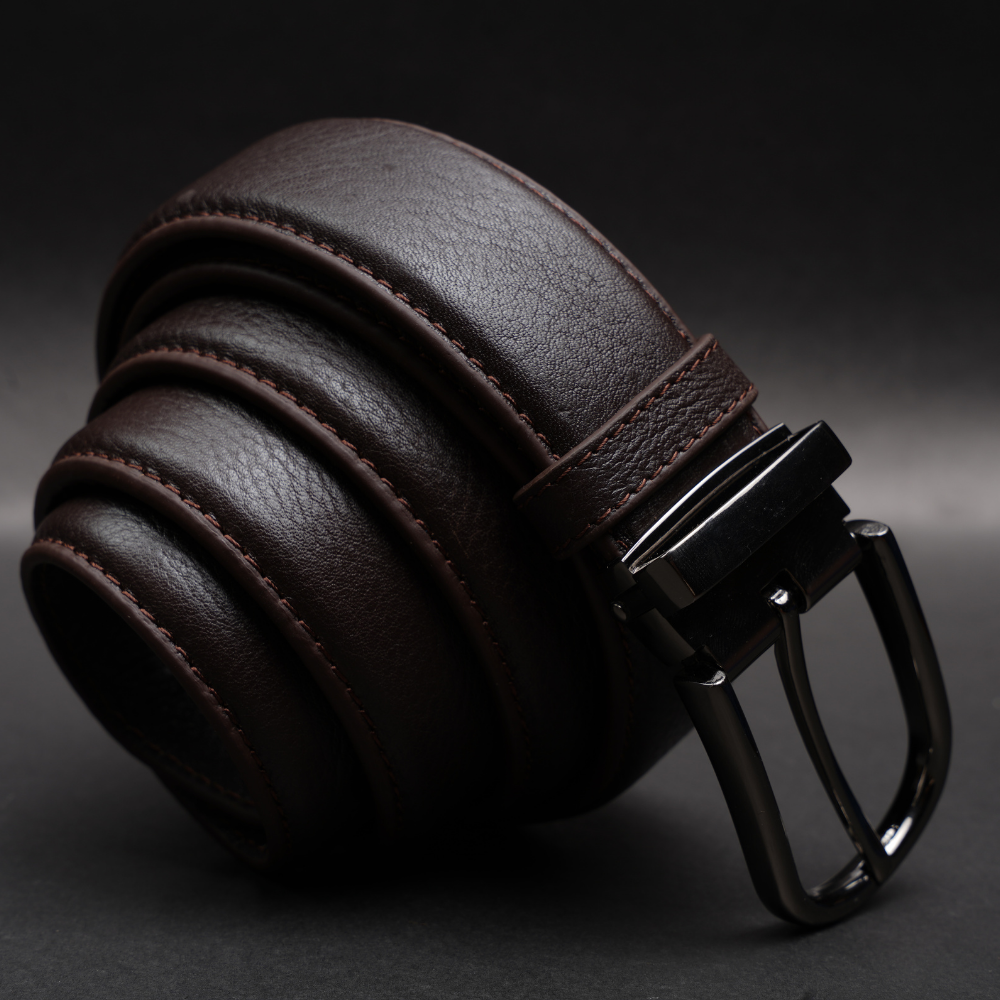 Picture of Zays Handcrafted Leather Belt for Men – Full-Grain Cowhide, Adjustable Fit, Stylish & Long-Lasting, Designed for Office, Traditional & Casual Use, Sweat-Resistant, Anti-Crack Build, Ideal for Daily Wear, Travel, Business & Event Outfits, With Premium Box