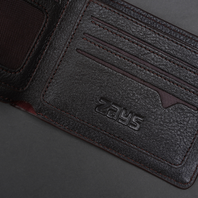 Picture of ZAYS Handcrafted Crocodile Embossed Leather Bifold Wallet for Men & Women – Premium Genuine Leather Slim Short Wallet | Durable, Stylish, Lightweight & Compact | Best Quality Leather Wallet in Bangladesh