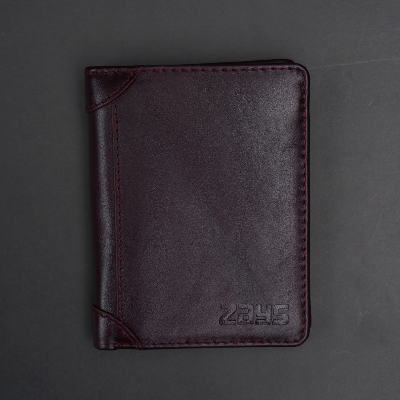 Picture of ZAYS Premium Handcrafted Genuine Leather Slim Bifold Wallet for Men & Women – Eco-Tanned Full Grain Leather, Compact 3.7”×4.7”×0.7”, Stylish Durable Everyday Wallet with Card, Cash, SIM & Memory Slots – Best Gift in Bangladesh