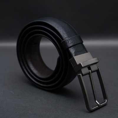 Picture of ZAYS Reversible Men’s Leather Belt – Premium Full-Grain Cowhide, Handcrafted in Bangladesh, Adjustable Waist, Rust-Free Buckle, Ideal for Office Wear, Jeans, Traditional Attire, Business Travel, Events & Everyday Use, Comes with Elegant Presentation Box