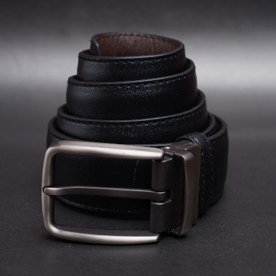 Picture of ZAYS Reversible Men’s Leather Belt – Premium Full-Grain Cowhide, Handcrafted in Bangladesh, Adjustable Waist, Rust-Free Buckle, Ideal for Office Wear, Jeans, Traditional Attire, Business Travel, Events & Everyday Use, Comes with Elegant Presentation Box