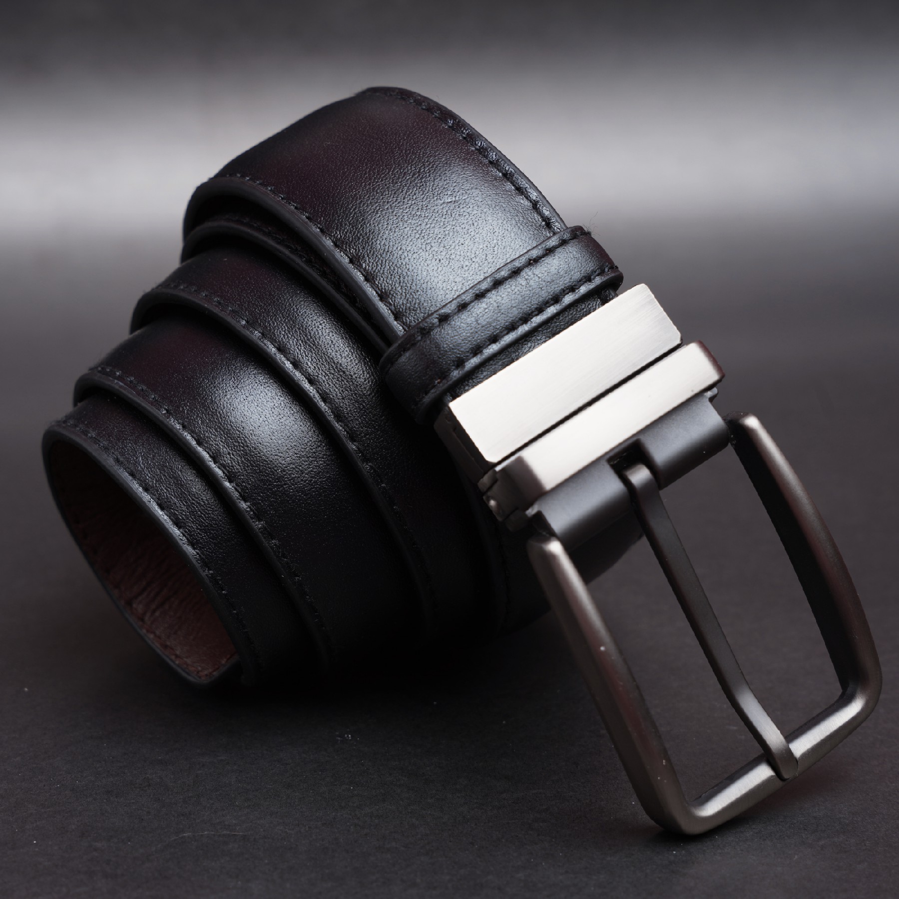 Picture of ZAYS Reversible Men’s Leather Belt – Premium Full-Grain Cowhide, Handcrafted in Bangladesh, Adjustable Waist, Rust-Free Buckle, Ideal for Office Wear, Jeans, Traditional Attire, Business Travel, Events & Everyday Use, Comes with Elegant Presentation Box