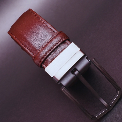 Picture of ZAYS Reversible Men’s Leather Belt – Premium Full-Grain Cowhide, Handcrafted in Bangladesh, Adjustable Waist, Rust-Free Buckle, Ideal for Office Wear, Jeans, Traditional Attire, Business Travel, Events & Everyday Use, Comes with Elegant Presentation Box