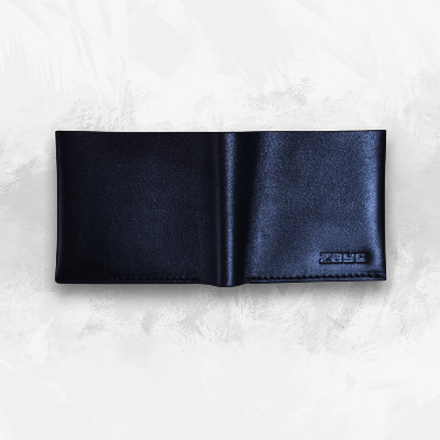 Picture of ZAYS Slim Bifold Leather Wallet for Uniesx – Top Grain Genuine Leather, Snap Button Closure, Holds Cash & Cards – Compact, Lightweight, Gift-Ready – Made in Bangladesh