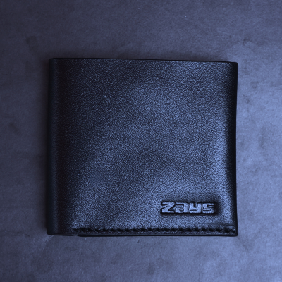 Picture of ZAYS Slim Bifold Leather Wallet for Uniesx – Top Grain Genuine Leather, Snap Button Closure, Holds Cash & Cards – Compact, Lightweight, Gift-Ready – Made in Bangladesh