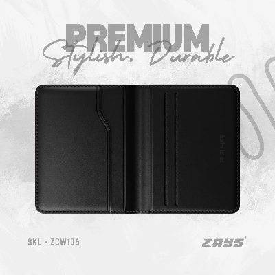 Picture of Zays Premium Leather Super Slim Card Holder Mini Wallet Handcrafted Durable Stylish Compact Wallet for Men And Women | Credit And Debit Card Holder Slim Wallet for Travel And Everyday Use (Brown)