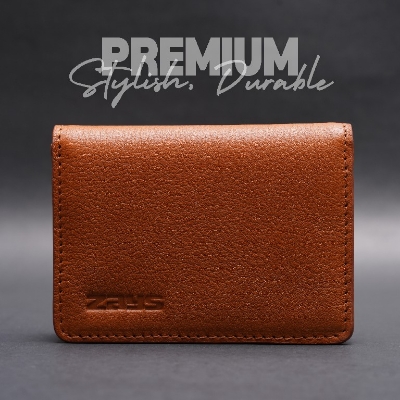 Picture of ZAYS Premium Leather Magnetic Card Holder – Slim & Eco-Friendly Mini Wallet for Unisex | Handmade, Secure, Compact & Stylish Design