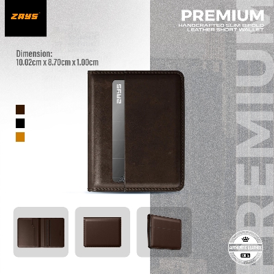 Picture of Zays Premium Leather Super Slim Card Holder Mini Wallet Handcrafted Durable Stylish Compact Wallet for Men And Women | Credit And Debit Card Holder Slim Wallet for Travel And Everyday Use