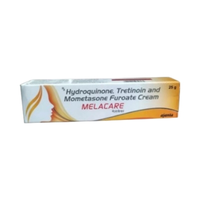 Picture of MELACARE Hydroquinone, Tretinoin and Mometasone Furoate Cream - 25g (India)