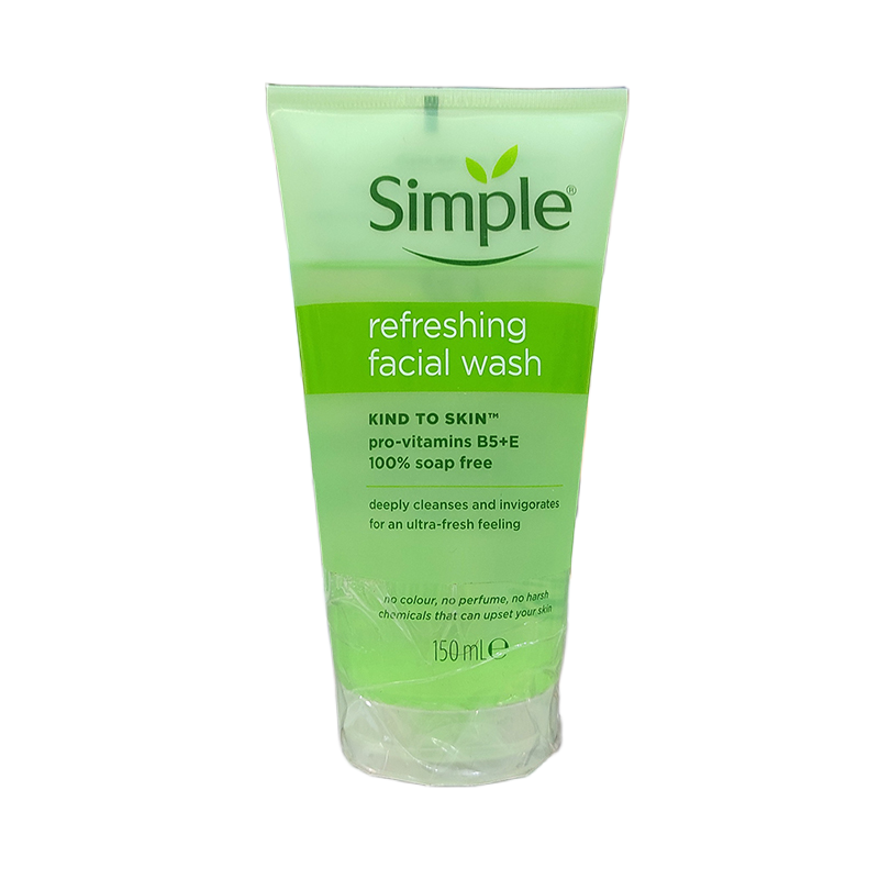 Picture of SIMPLE Refreshingly Facial Wash - 150ml (UK)