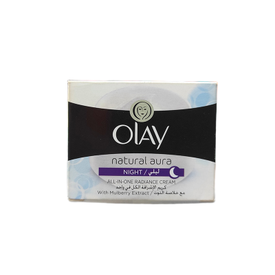 Picture of Olay Natural Aura All in One Radiance Night Cream - 50g (Thailand)