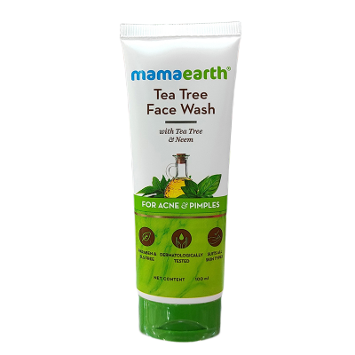 Picture of Mamaearth Tea Tree Oil Free Face Wash - 100ml (India)
