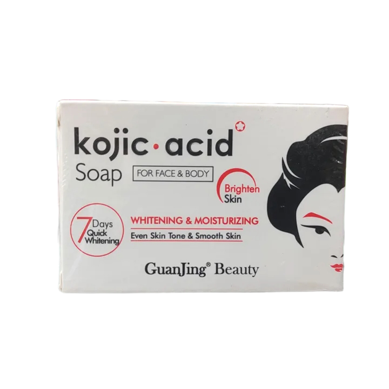 Picture of Guanjing Beauty Kojic Acid Soap For Face and Body - 120g