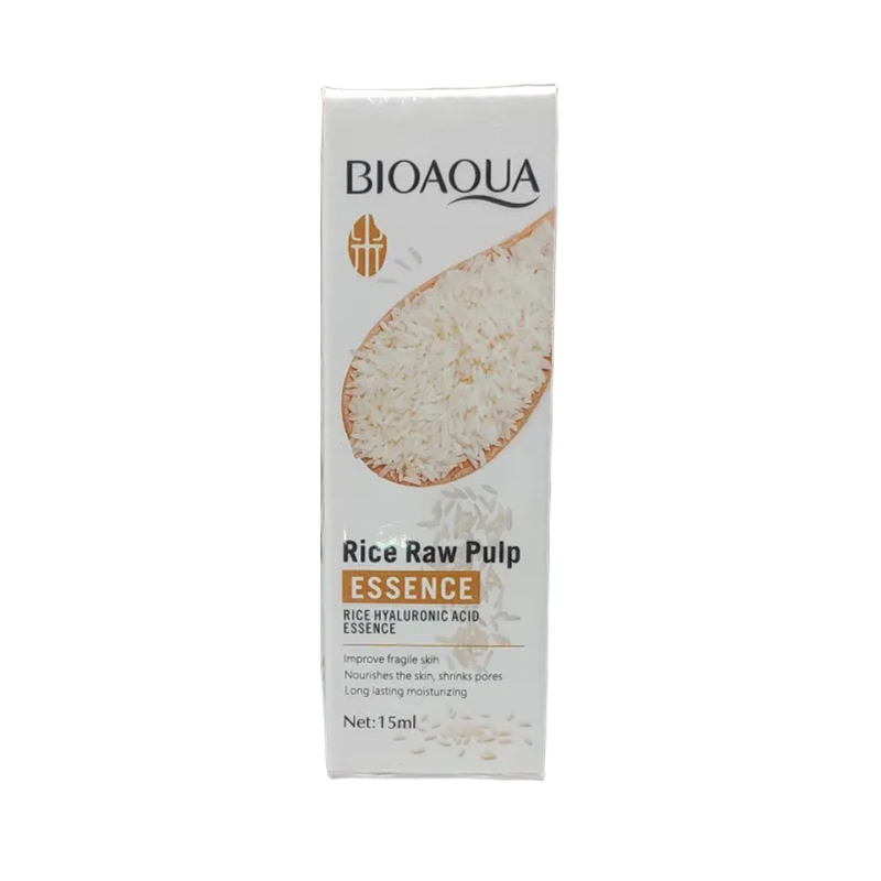 Picture of BIOAQUA Rice Raw Pulp Essence White Rice Hyaluronic Acid Essence Serum - 15ml