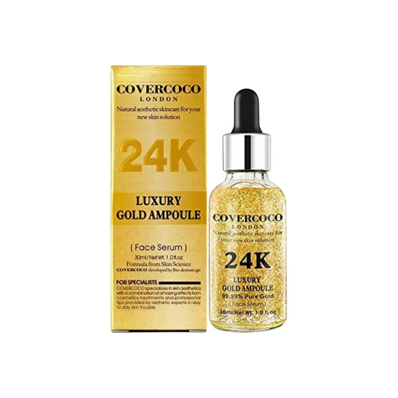 Picture of 
Covercoco 24K Luxury Gold Ampoule Face Serum 30ml