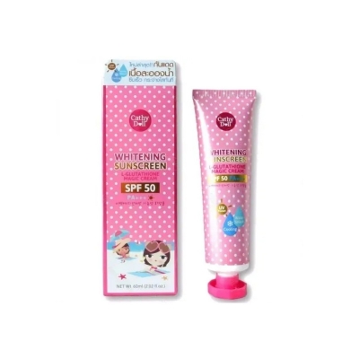 Picture of Cathy Doll SPF 50 Whitening Sunscreen L-glutathione Magic Cream - 60ml (Thailand)