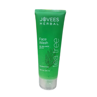 Picture of Jovees Herbal Tea Tree Oil Control Face Wash Oily & Acne Prone Skin - 100g (India)
