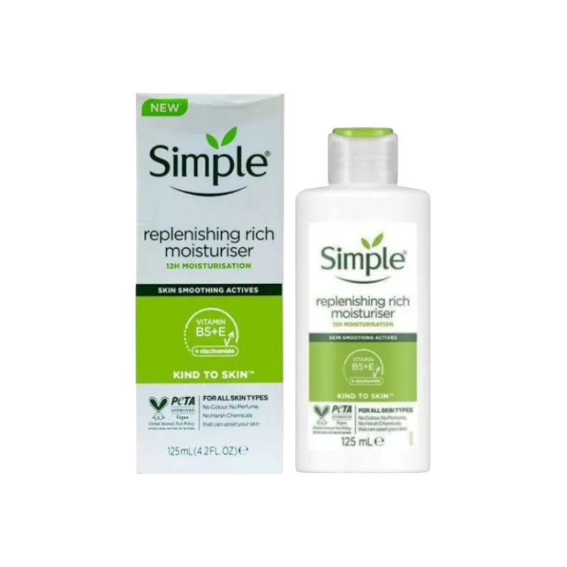 Picture of 
Simple Water Boost Micellar Facial Gel Wash for Hydrated Dewy - Fresh Skin - 150ml (UK)