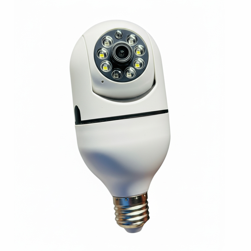 Picture of PTZ Bulb WiFi IP Camera V380 / V380 Pro E27 Wifi IP Camera 1080P Full Color Night Vision Auto - tracking Video Surveillance Security CCTV Cameras