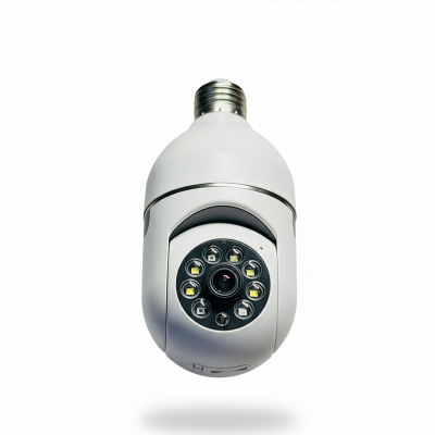 Picture of PTZ Bulb WiFi IP Camera V380 / V380 Pro E27 Wifi IP Camera 1080P Full Color Night Vision Auto - tracking Video Surveillance Security CCTV Cameras