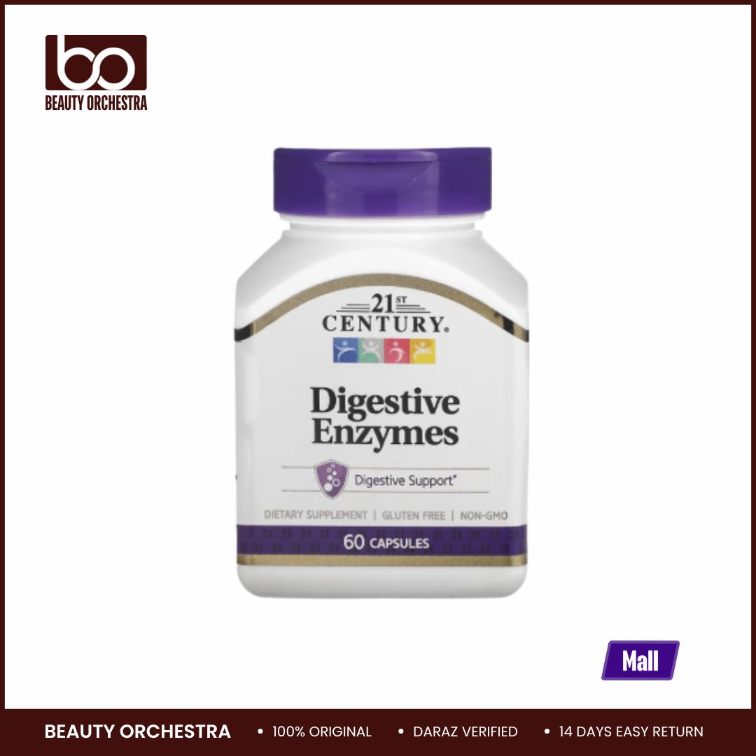 Picture of 21st Century Digestive Enzymes – 60 Capsules