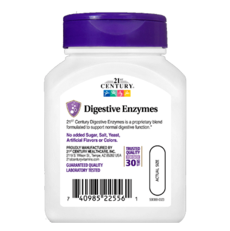 Picture of 21st Century Digestive Enzymes – 60 Capsules