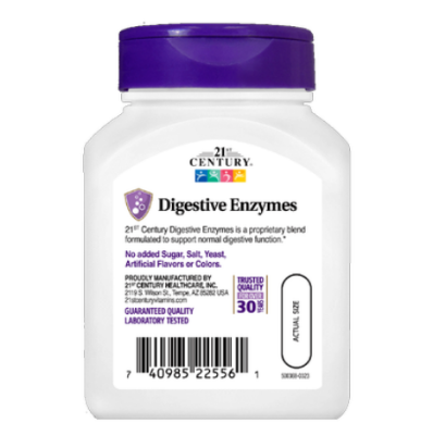 Picture of 21st Century Digestive Enzymes – 60 Capsules