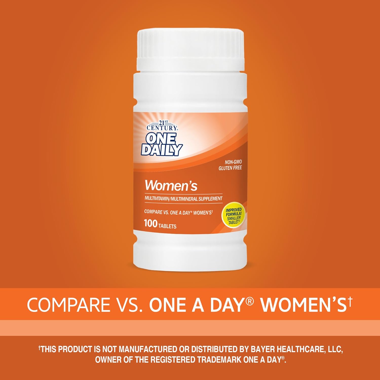 Picture of 21st Century One Daily Women's Tablets 100 Count