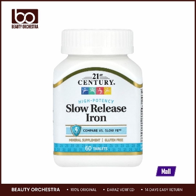 Picture of 21st Century Slow Release Iron 60 Tablets