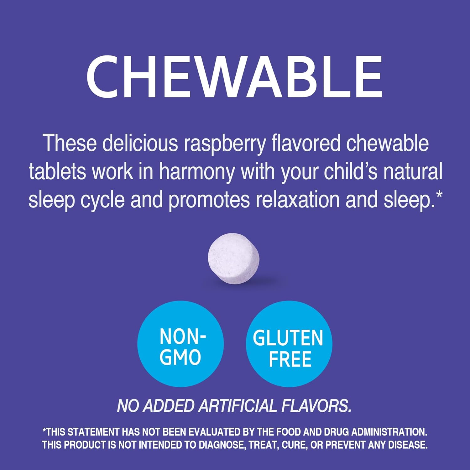 Picture of 21st Century Zoo Friends Sleep Chewable Melatonin Raspberry Flavor 60 Count