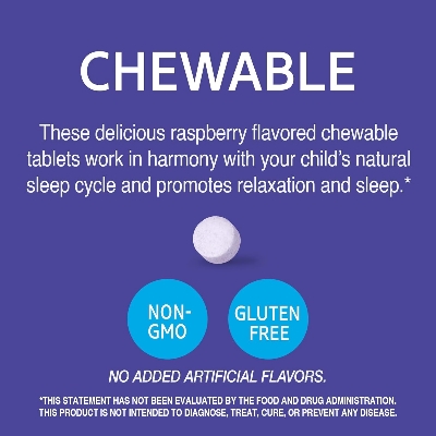 Picture of 21st Century Zoo Friends Sleep Chewable Melatonin Raspberry Flavor 60 Count