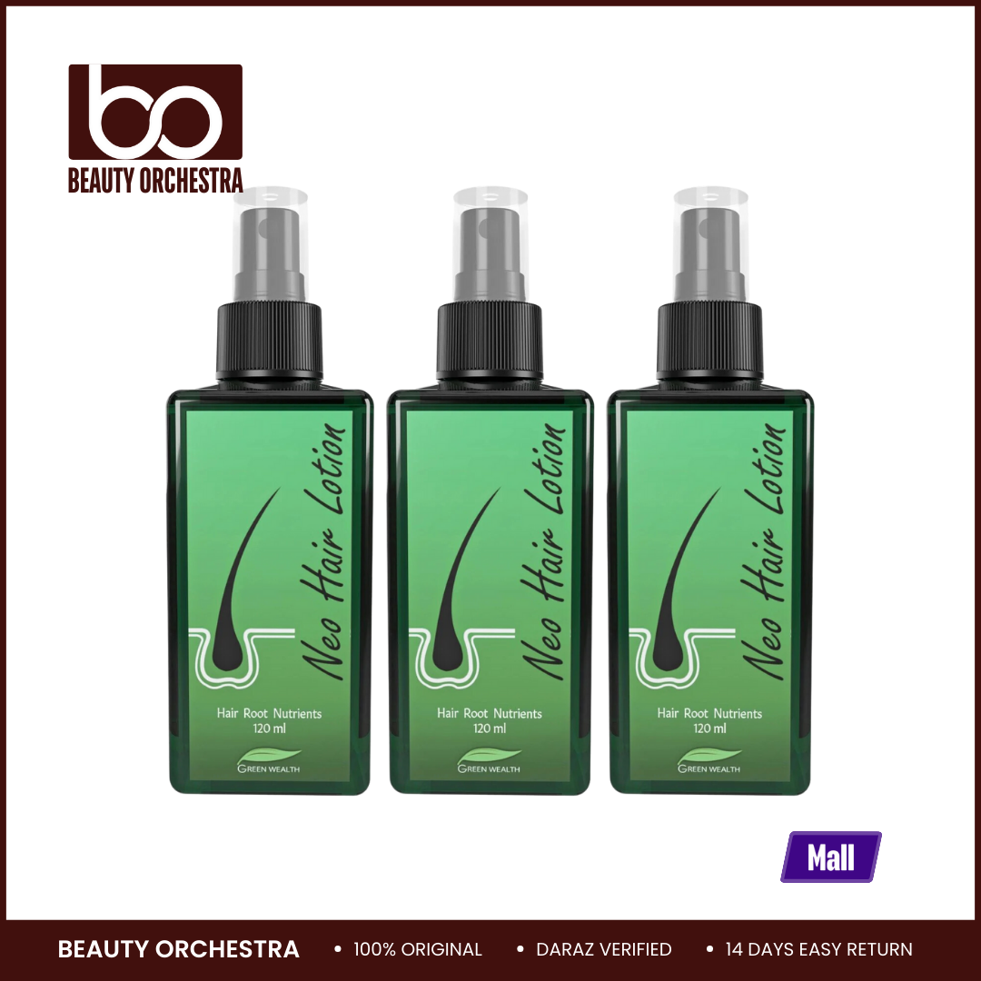 Picture of 3-Bottle Neo Hair Lotion + FREE 1mm DRS Derma Roller