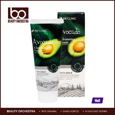 Picture of 3W Clinic Avocado Cleansing Foam - 100ml