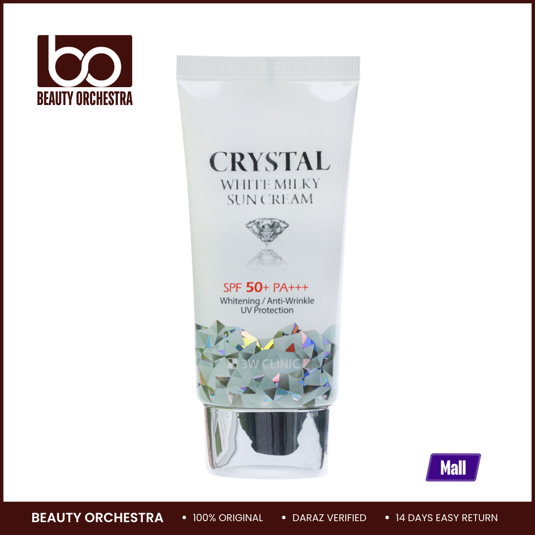 Picture of 3W Clinic Crystal White Milky Sun Cream SPF 50+ PA+++ - 50g