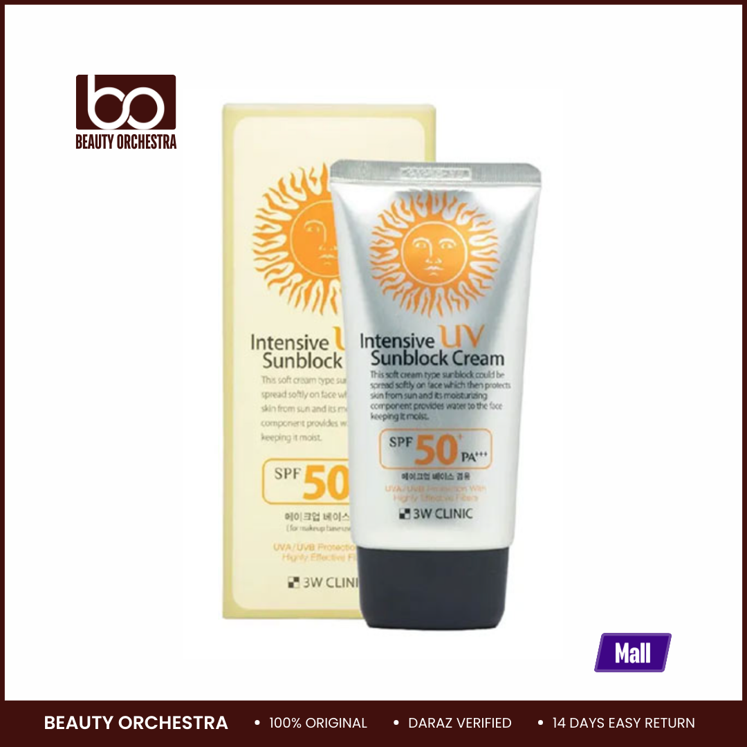 Picture of 3W Clinic Intensive UV Sunblock Cream-SPF50+ PA+++70ml