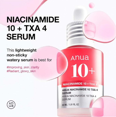 Picture of Anua Niacinamide 10% + TXA 4% Serum 30ml (Korea)