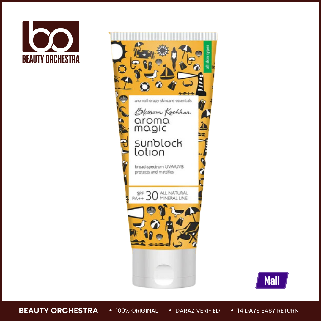 Picture of Aroma Magic Matte Sunblock Lotion With Broad Spectrum Protection SPF 30PA ++ - 50ml