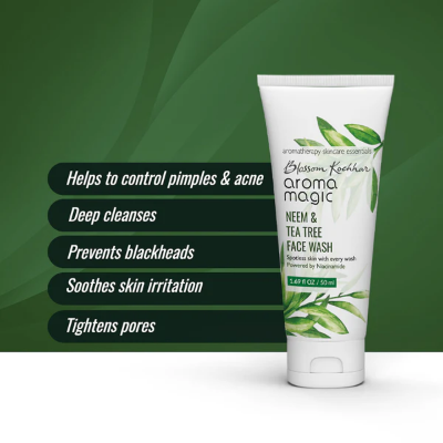 Picture of Aroma Magic Neem & Tea Tree Face Wash - 100ml