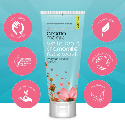 Picture of Aroma Magic White Tea & Chamomile Face Wash - 100ml
