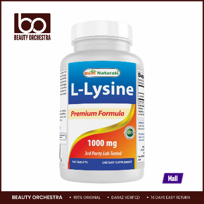 Picture of Best Naturals L-Lysine 1000mg - 180 Tablets