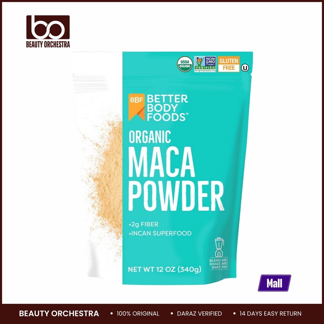 Picture of BetterBody Foods Organic Maca Powder Non-GMO & Gluten-Free 12 OZ- 340 Og