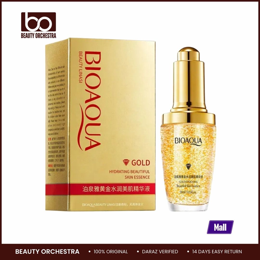 Picture of BIOAQUA Gold Hydrating & Moisturizing Beautiful Skin Essence Serum- 30ml