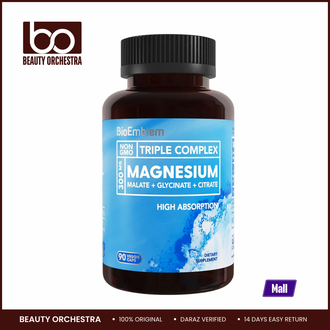 Picture of BioEmblem Triple Magnesium Complex - 90 Capsules